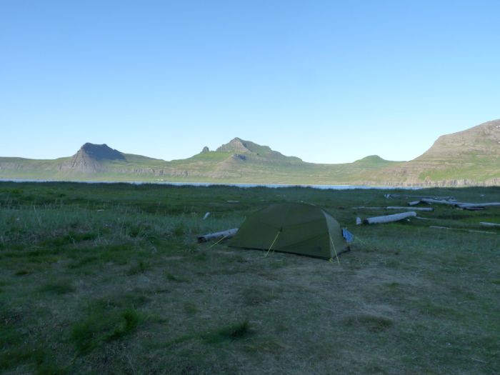 Le terrain de camping à Höfn