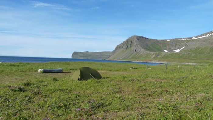 Hlöðuvík campsite